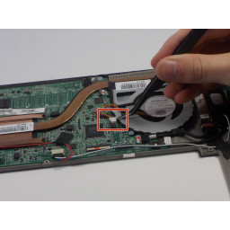 Замена вентилятора Toshiba Satellite Click 2 Pro с синхронизацией тепла